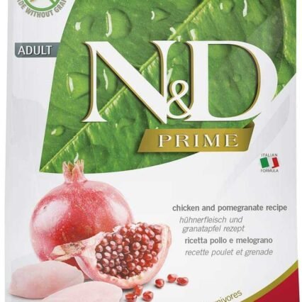 ND Prime Tahılsız Tavuk ve Narlı Yetişkin Kedi Maması 1,5kg