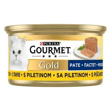 Gourmet Gold Kıyılmış Tavuklu Yaş Kedi Maması