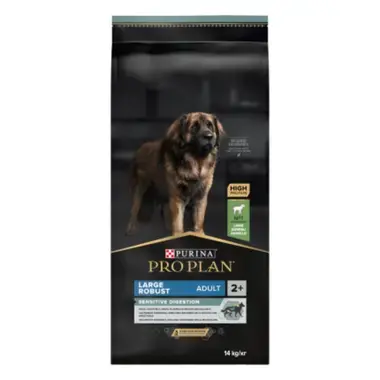 PRO PLAN Sensitive Digestion Large Robust Büyük Irk Yetişkin Köpekler için, Zengin Kuzu Eti İçeriği