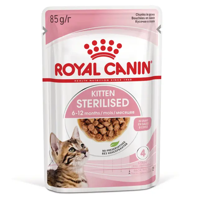 Royal Canin Kitten Sterilised Gravy Yavru Kedi Yaş Maması