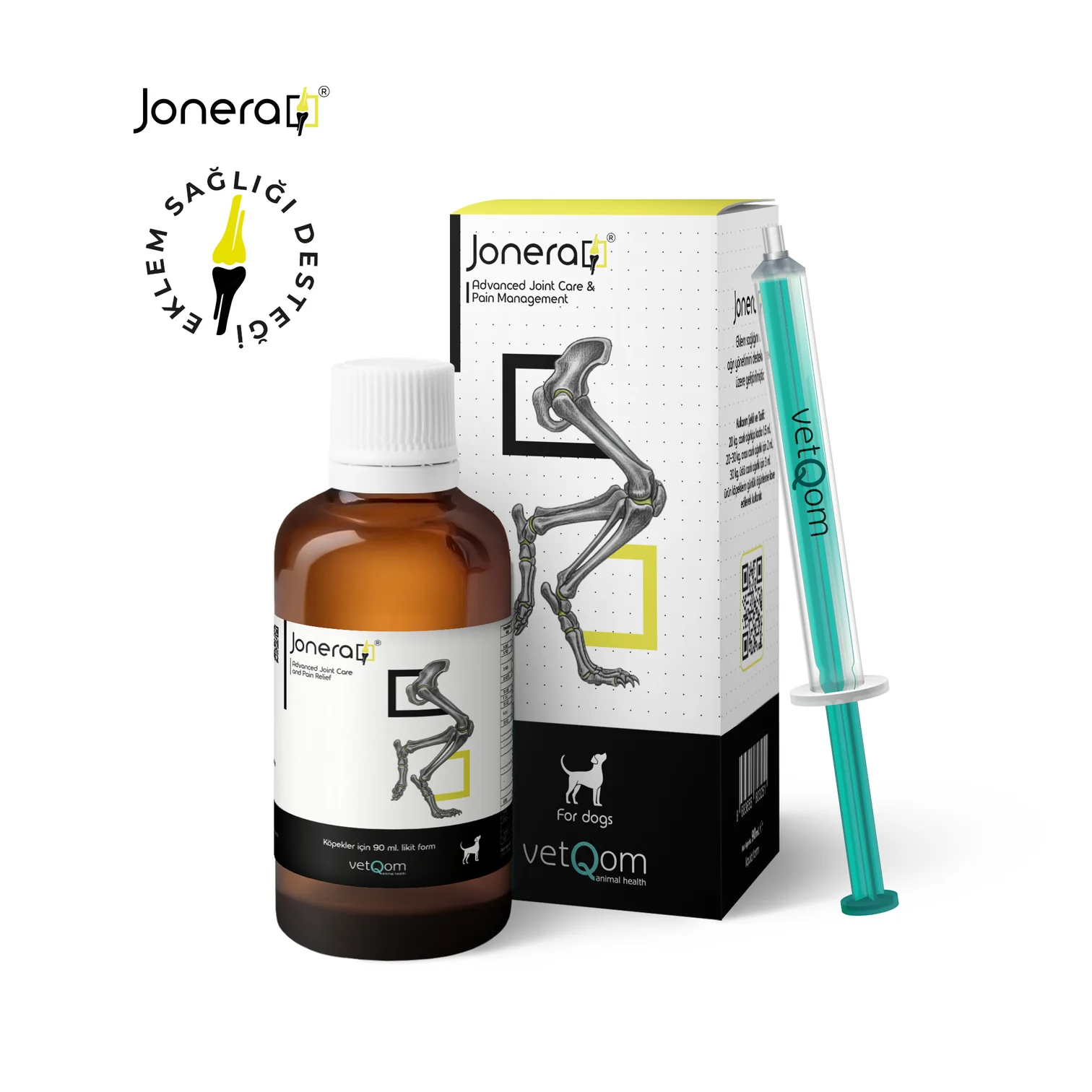 VetQom Jonera Köpek – Joint Care Eklem Sağlığı – Ağrı Yönetimi