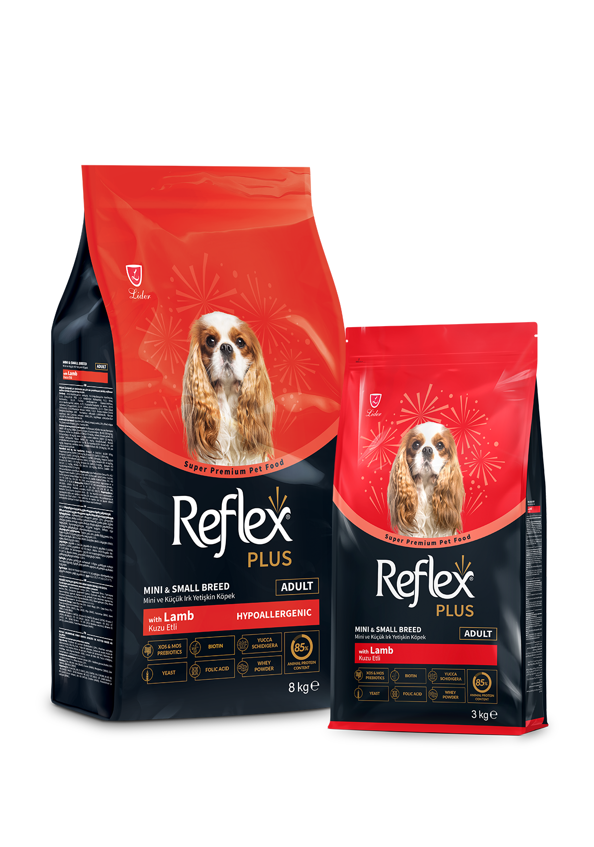 Reflex Plus Kuzu Etli Mini ve Küçük Irk Yetişkin Köpek Kuru Maması