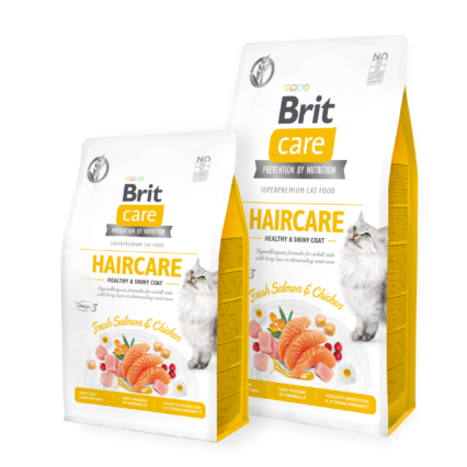 Brit Care Haircare Healthy and Shiny Coat Tahılsız Kedi Kuru Maması