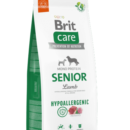 Brit Care Hypoallergenic Kuzu&Pirinç Senior Köpek Kuru Maması