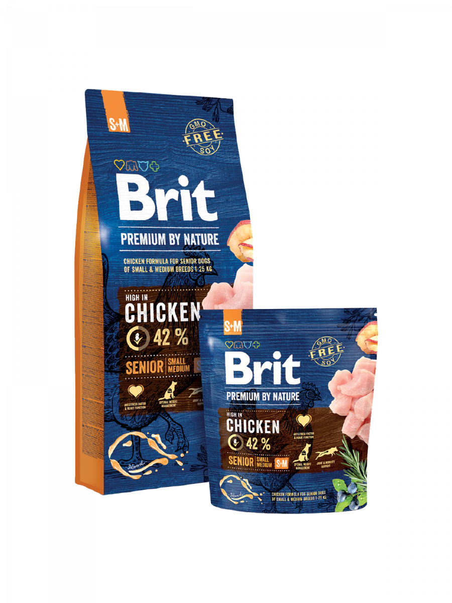 Brit Care Premium by Nature Senior S+M Köpek Kuru Maması
