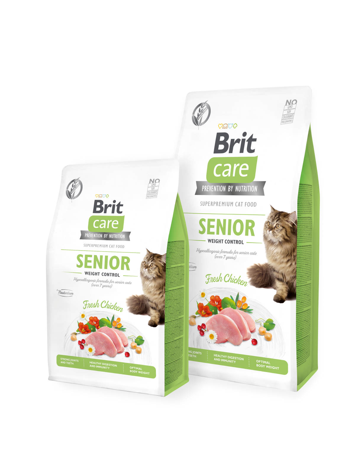 Brit Care Yaşlı ve Kilo Kontrolü Tahılsız Kedi Kuru Maması