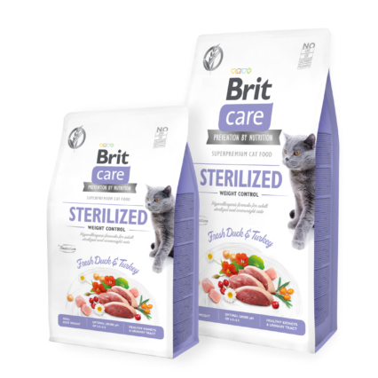 Brit Care Sterilized and Weight Control Tahılsız Kedi Kuru Maması