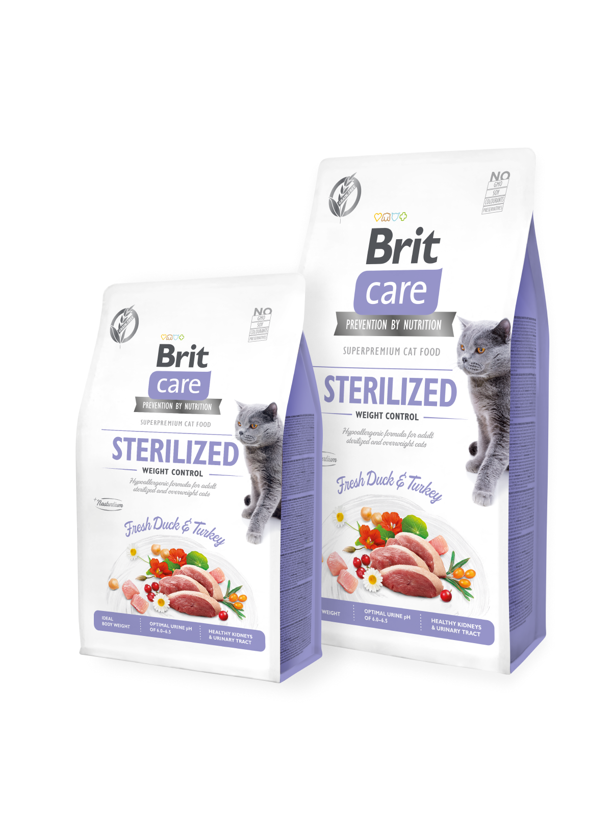 Brit Care Sterilized and Weight Control Tahılsız Kedi Kuru Maması