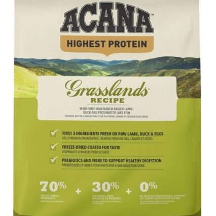 Acana Grasslands Tahılsız Ördek ve Balıklı Yetişkin Köpek Maması