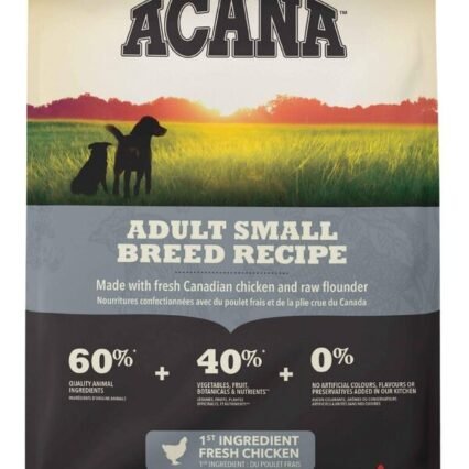 Acana Adult Small Breed Tahılsız Tavuk ve Balıklı Küçük Irk Yetişkin Köpek Maması