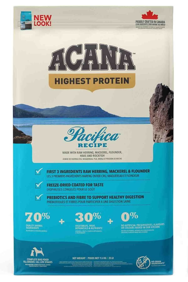 Acana Pacifica Tahılsız Balıklı Yetişkin Köpek Maması