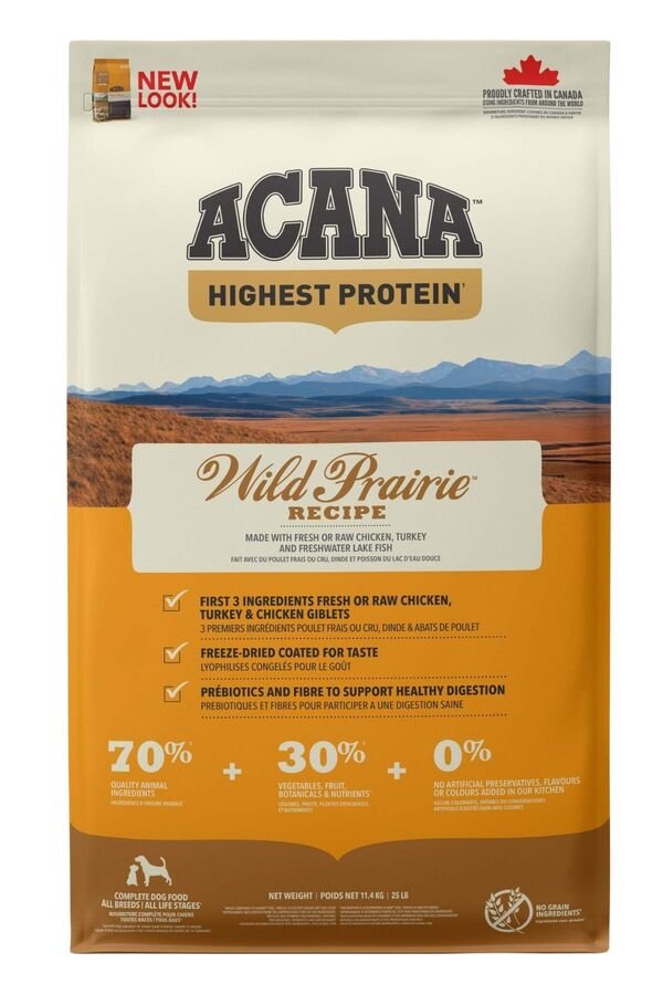 Acana Wild Prairie Tüm Irk ve Yaşam Evreleri için Köpek Maması