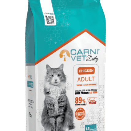Carni Vet Daily Tavuklu Yetişkin Kedi Kuru Maması