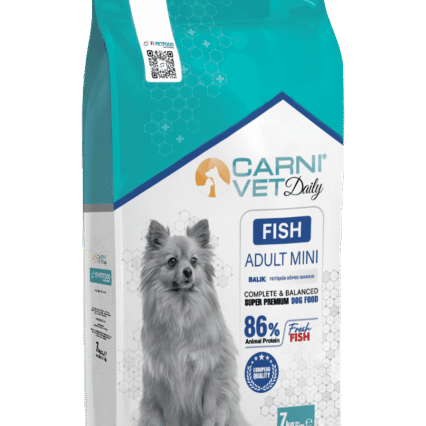 Carni Vet Daily Yetişkin Mini Balıklı Köpek Kuru Maması