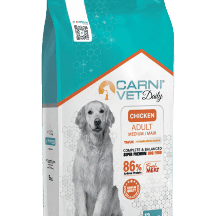 Carni Vet Daily Medium & Maxi Yetişkin Tavuklu Köpek Kuru Maması