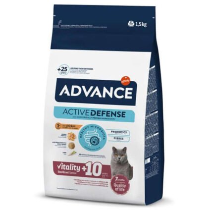 Advance +10 Sterilised Yaşlı Kısırlaştırılmış Kedi Maması 1,5 Kg
