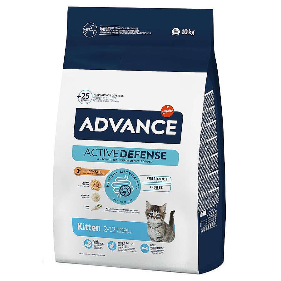Advance Kitten Yavru Tavuk Etli Kedi Maması 10 Kg