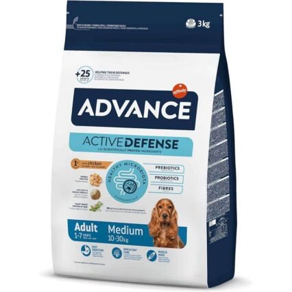 Advance Medium Tavuklu Orta Irk Köpek Maması 3 Kg