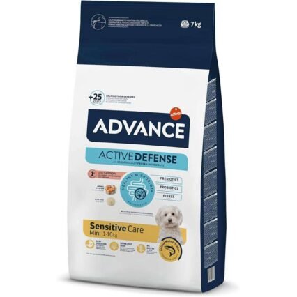 Advance Mini Sensitive Somonlu Küçük Irk Köpek Maması 7 Kg
