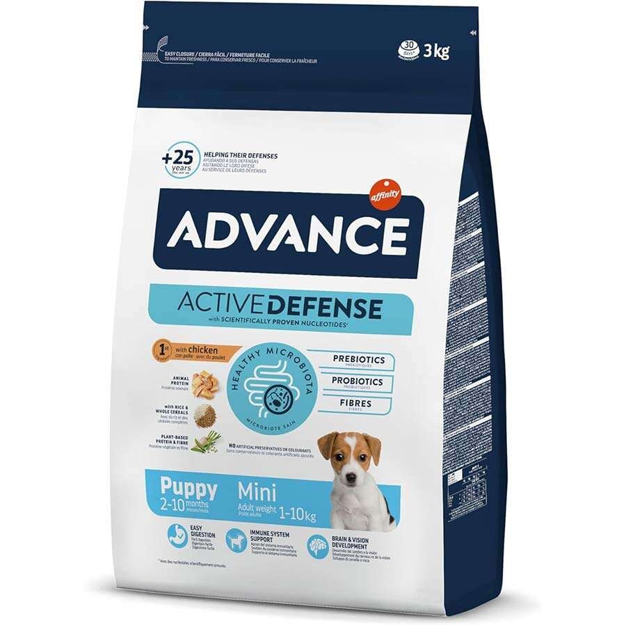 Advance Puppy Mini Küçük Irk Yavru Köpek Maması 3 Kg