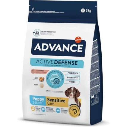 Advance Puppy Sensitive Somonlu Yavru Köpek Maması 3 Kg