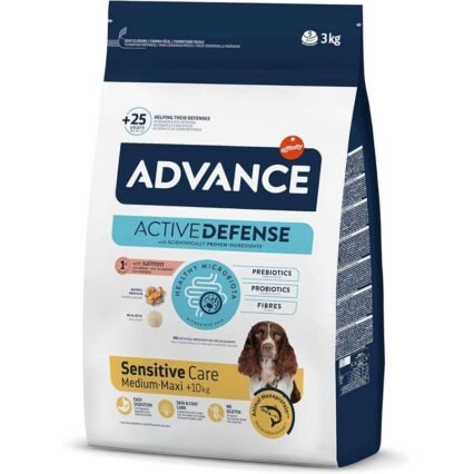 Advance Sensitive Hassas Deri Somon Köpek Maması 3 Kg