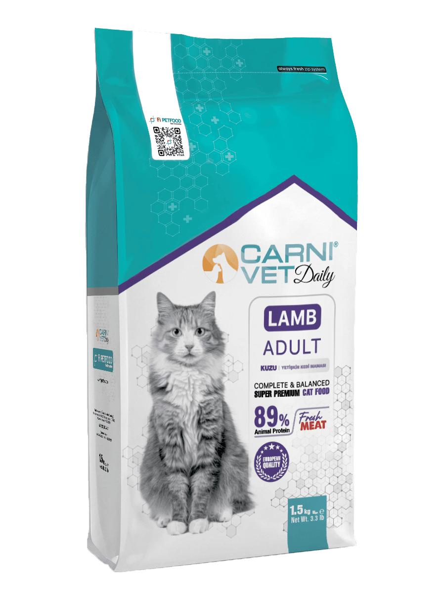Carni Vet Daily Kuzulu Yetişkin Kedi Kuru Maması