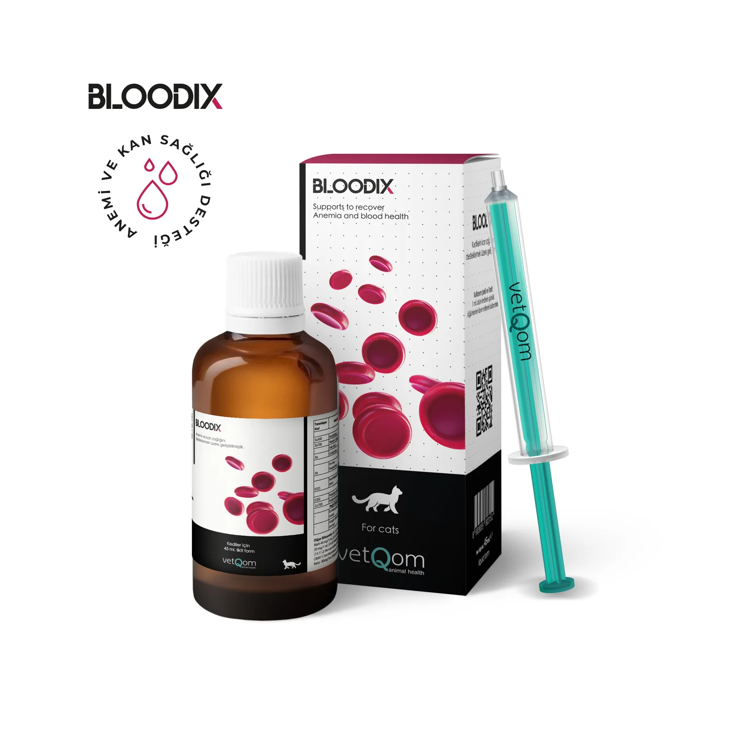 VetQom Bloodix Kedi – Anemi ve Kan Sağlığı
