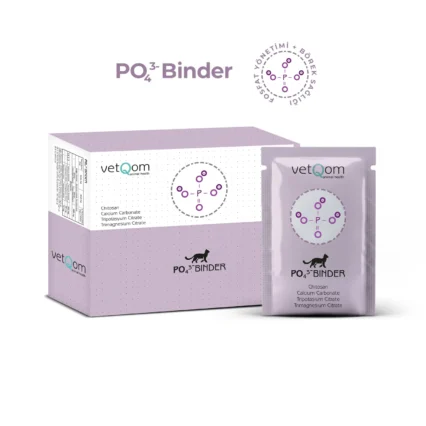 VetQom Kedi PO Binder – Fosfat Yönetimi – Böbrek Sağlığı