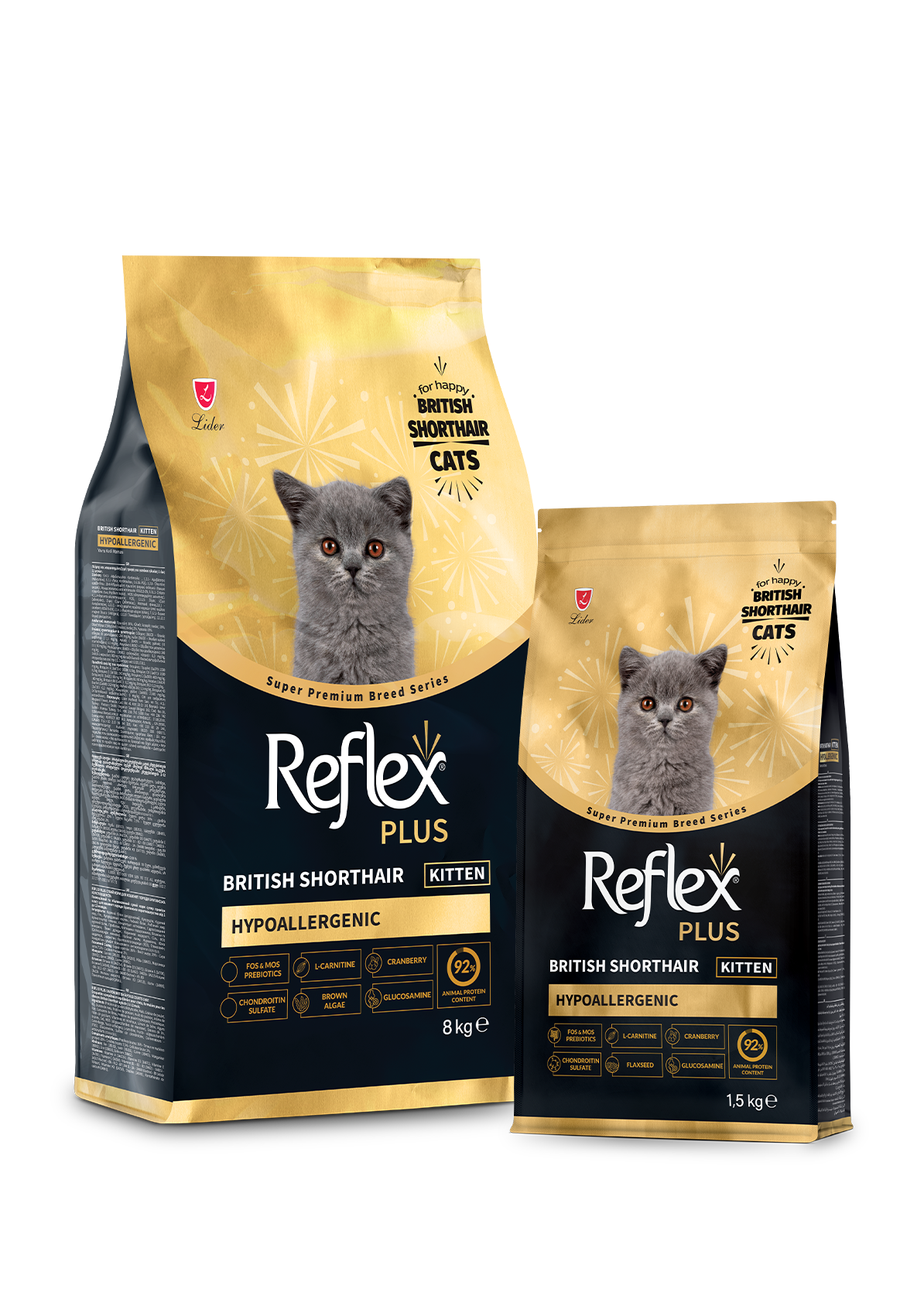 Reflex Plus British Shorthair Yavru Kedi Kuru Maması