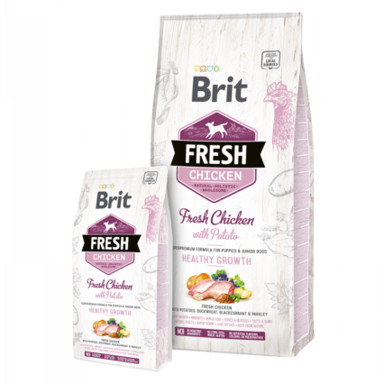 Brit Care Fresh Tavuk ve Patatesli Yavru Köpek Sağlıklı Büyüme Maması