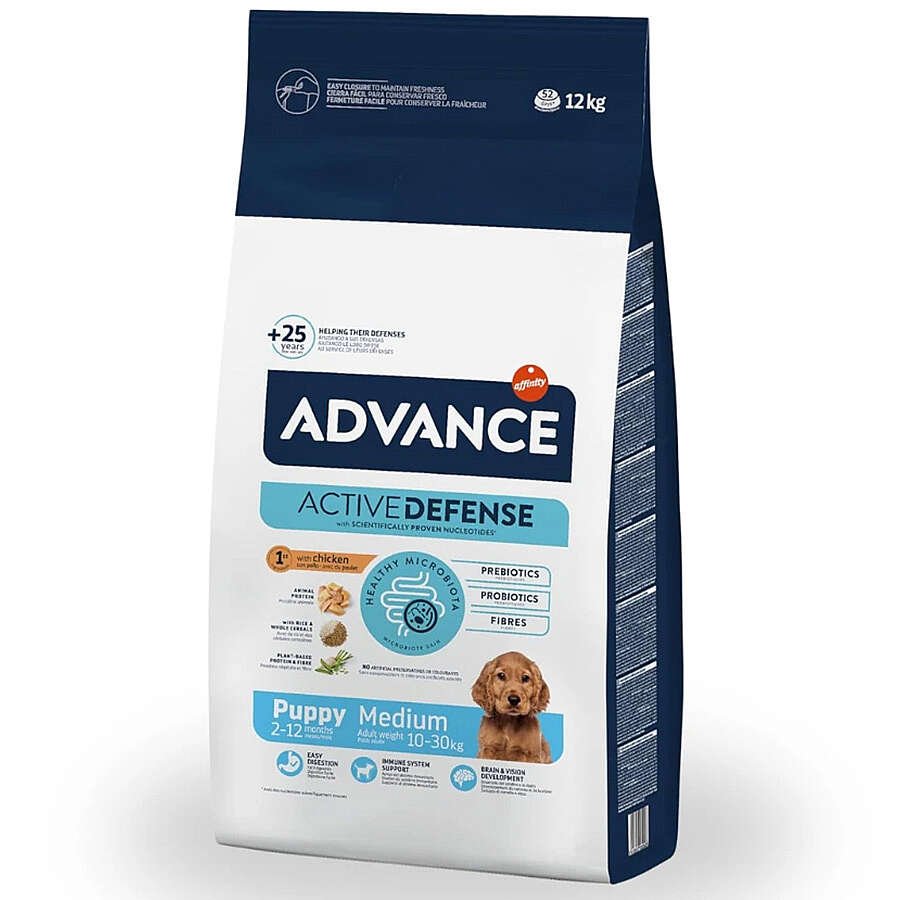 Advance Medium Puppy Tavuk Etli Yavru Köpek Maması 12 Kg