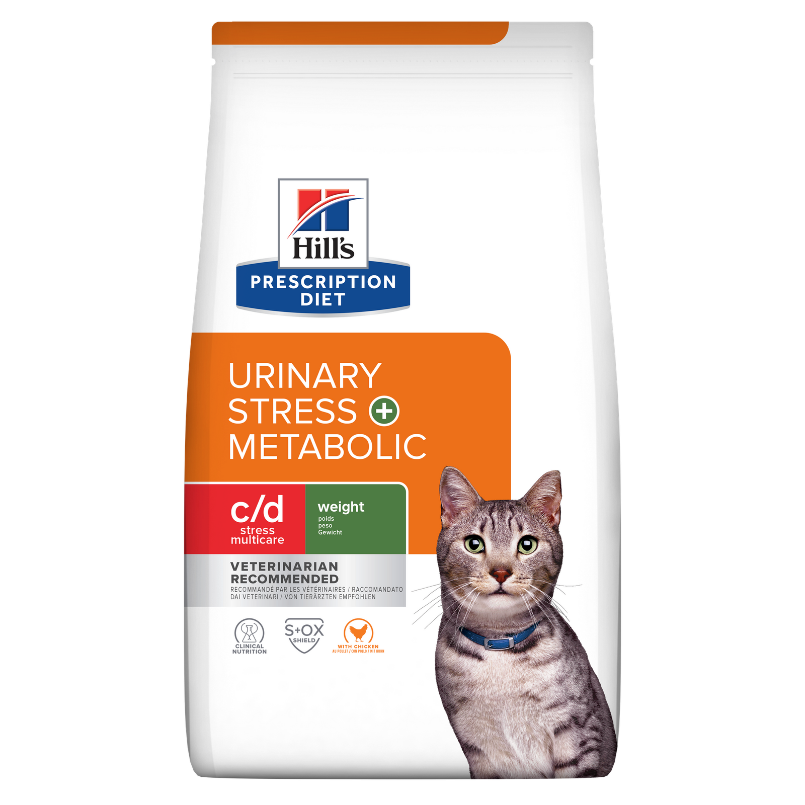 Hill's PRESCRIPTION DIET c/d Urinary Multicare Stress + Metabolic Kedi Kuru Maması