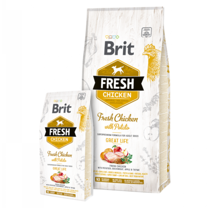 Brit Care Fresh Tavuk ve Patatesli Köpek Kuru Maması