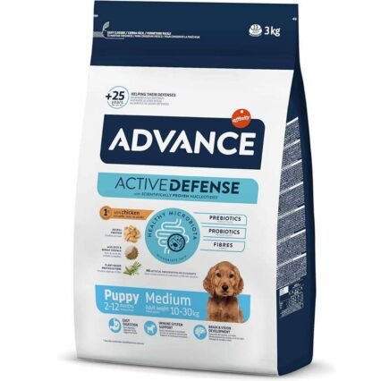 Advance Medium Puppy Tavuk Etli Yavru Köpek Maması 3 Kg