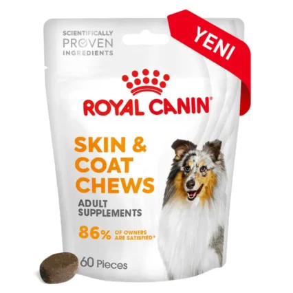 Royal Canin Skin&Coat Chews Deri ve Tüy Sağlığını Destekleyen Tamamlayıcı Ödül Maması