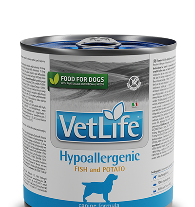 Farmina Vet Life Hypoallergenic Fish & Potato Konserve Köpek Maması