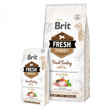 Brit Care Fresh Hindi ve Bezelyeli Fit & Slim Yetişkin Köpek Kuru Maması