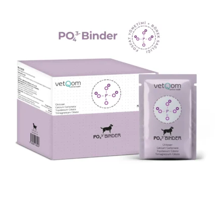 VetQom Köpek PO Binder – Fosfat Yönetimi – Böbrek Sağlığı