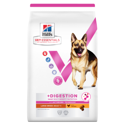 Hill's VET ESSENTIALS Multi-Benefit + Digestion Yetişkin +1 Büyük Irk Köpek Kuru Maması