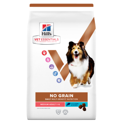 Hill's VET ESSENTIALS Multi-Benefit No Grain Yetişkin Orta Irk Köpek Kuru Maması