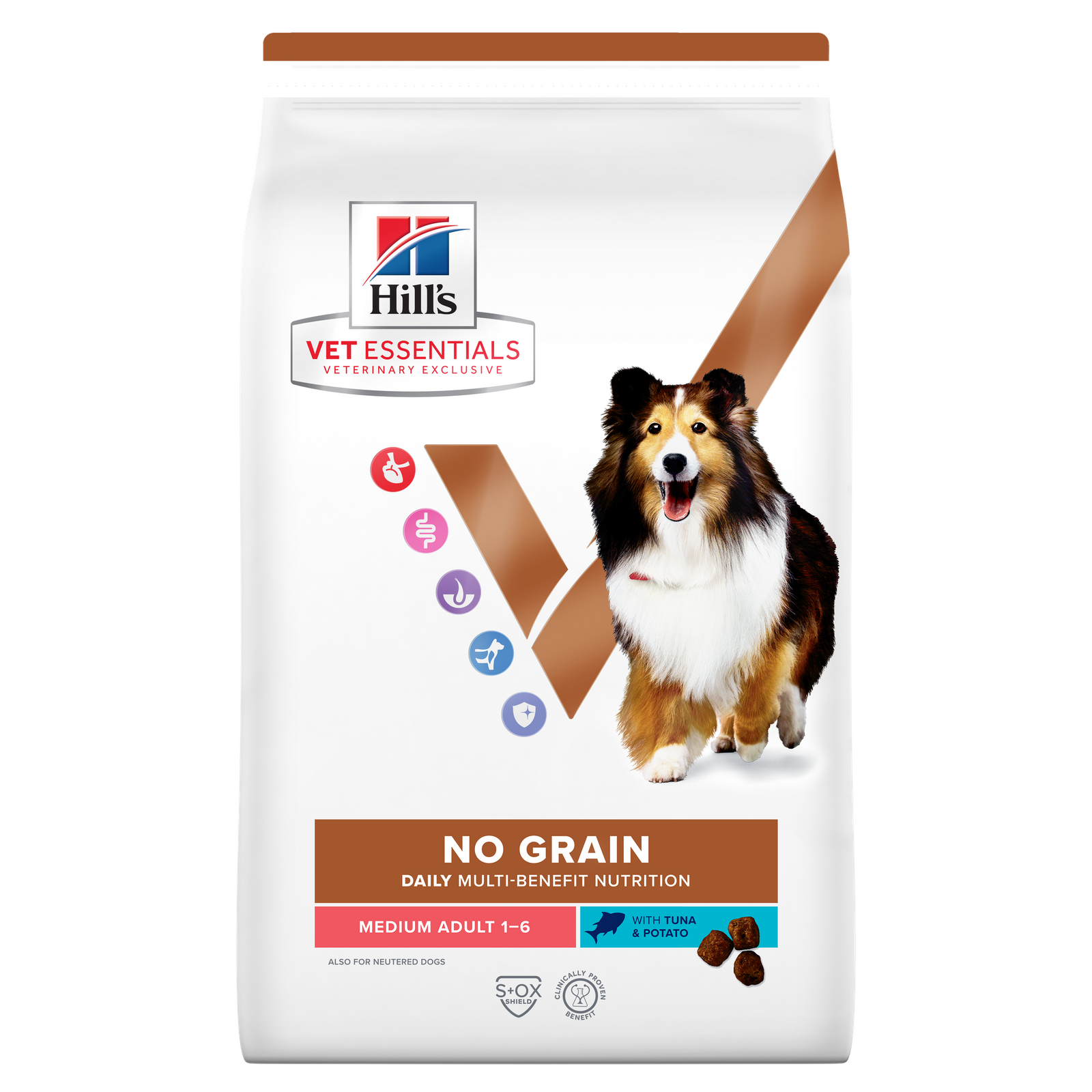 Hill's VET ESSENTIALS Multi-Benefit No Grain Yetişkin Orta Irk Köpek Kuru Maması