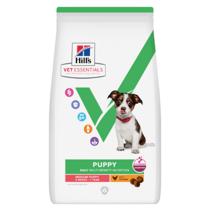 Hill's VET ESSENTIALS Multi-Benefit Orta Irk Yavru Köpek Kuru Maması