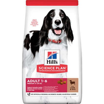 Hills Medium Kuzulu Yetişkin Köpek Maması 14 Kg