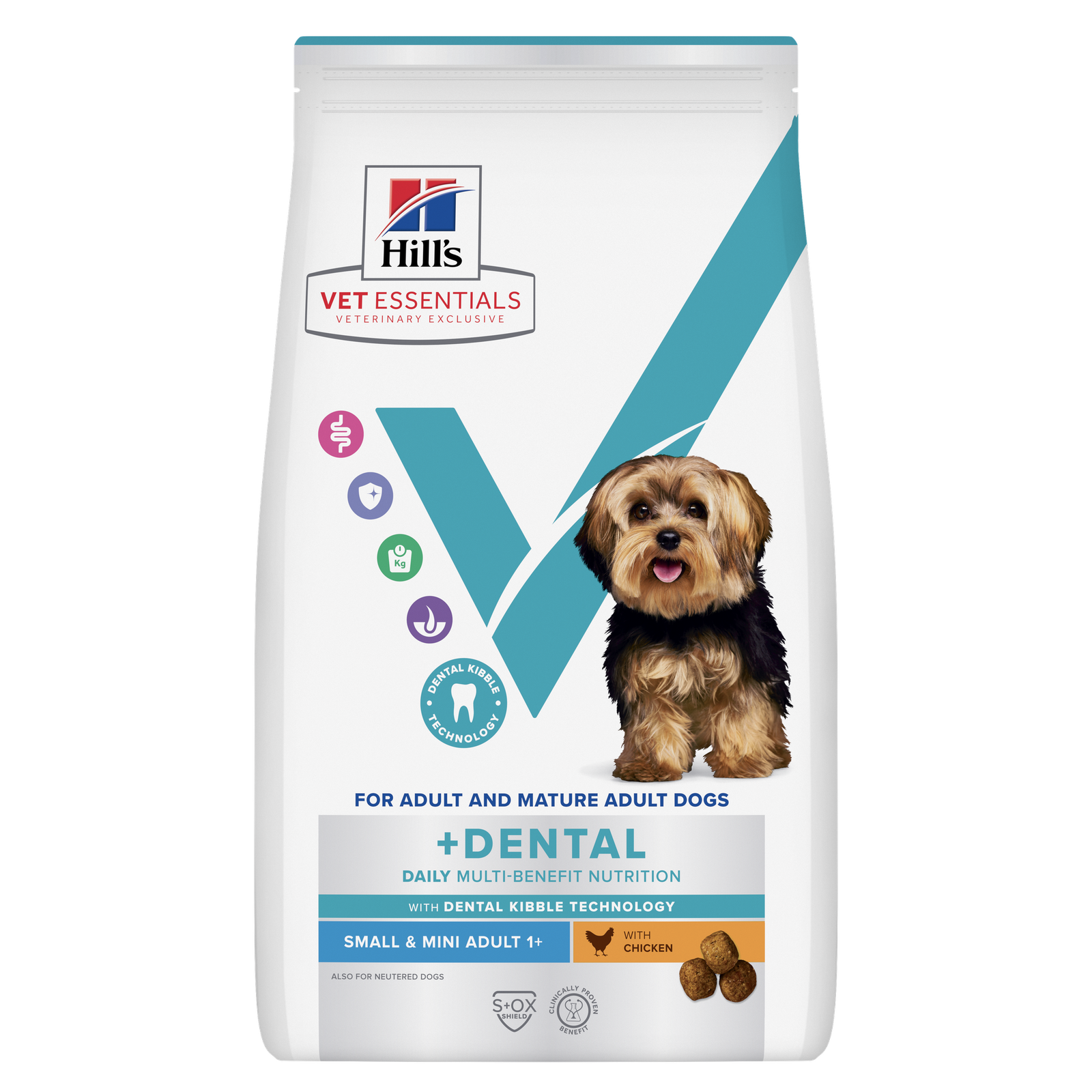 Hill's VET ESSENTIALS Multi-Benefit + Dental Yetişkin +1 Küçük ve Mini Irk Köpek Kuru Maması