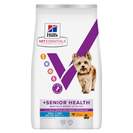 Hill's VET ESSENTIALS Multi-Benefit + Senior Health Olgun Yetişkin +7 Küçük ve Mini Irk Köpek Kuru Maması