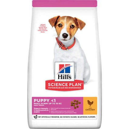 Hills Small & Miniature Puppy Tavuklu Küçük Irk Yavru Köpek Maması 1,5 Kg