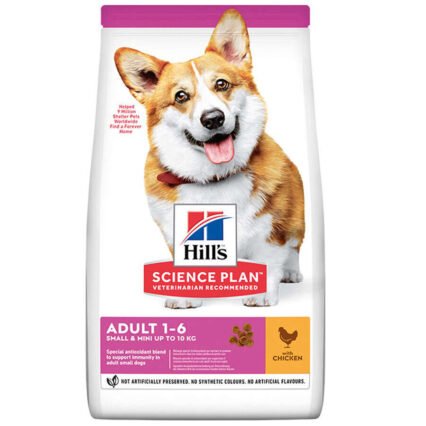 Hill's Small & Miniature Küçük Irk Tavuklu Köpek Maması 6 Kg