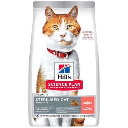 Hills Sterilised Kısırlaştırılmış Somonlu Kedi Maması 15 Kg