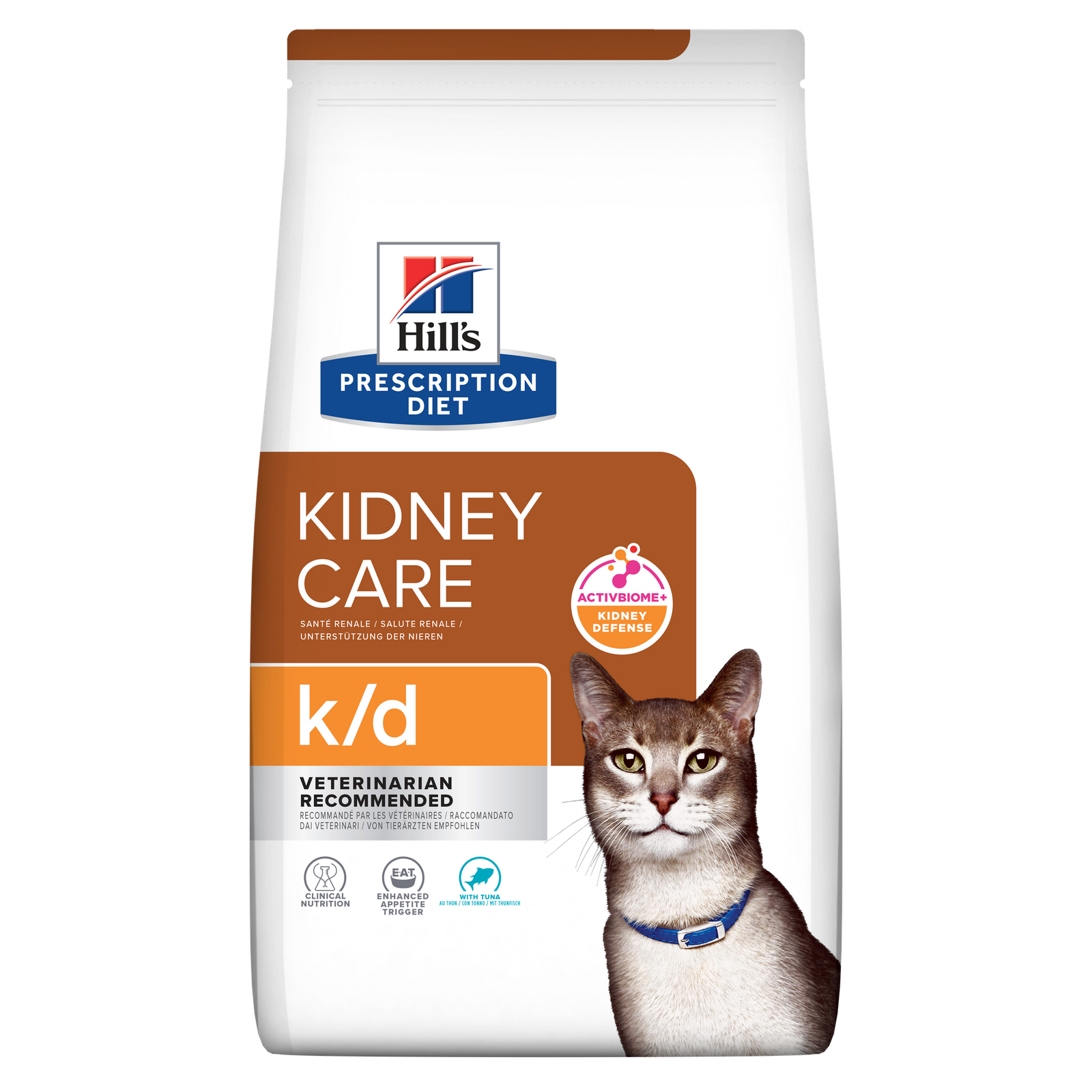 Hill's Prescription Diet k/d Kidney Care Ton Balıklı Kedi Kuru Maması